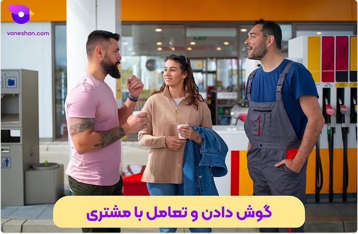 چطور فروشم زیاد کنم؟ (12 تکنیک برای غلبه بر بنبست فروش) 3 گوش دادن و تعامل با مشتری